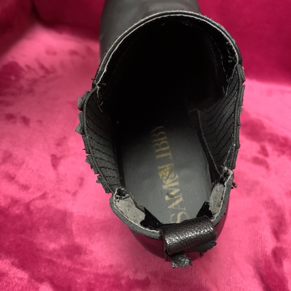 Sam & Libby Black Boots Size 7.5 - Picture 9 of 9